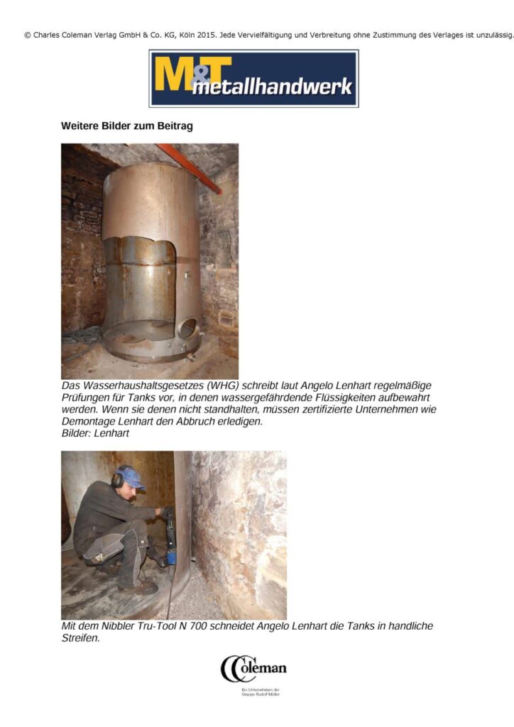 Auszug aus M&T Metallhandwerk - Ausgabe 4.2016 - Blatt 4