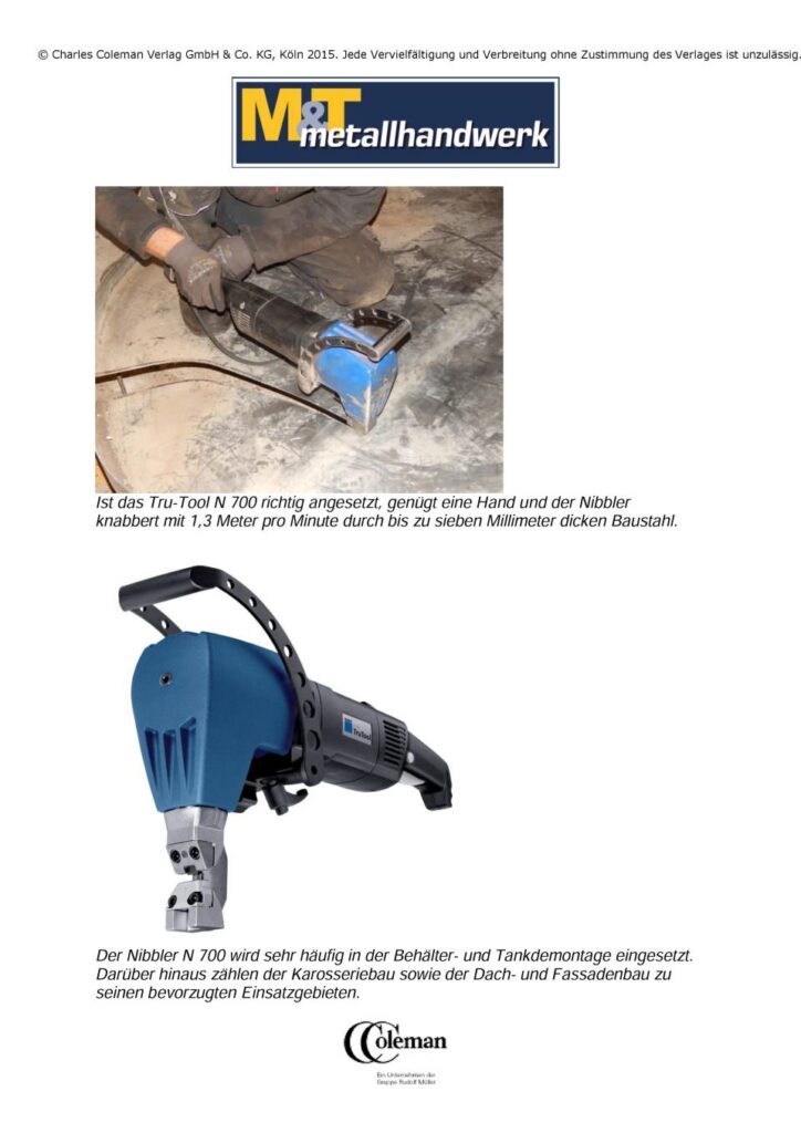 Auszug aus M&T Metallhandwerk - Ausgabe 4.2016 - Blatt 5